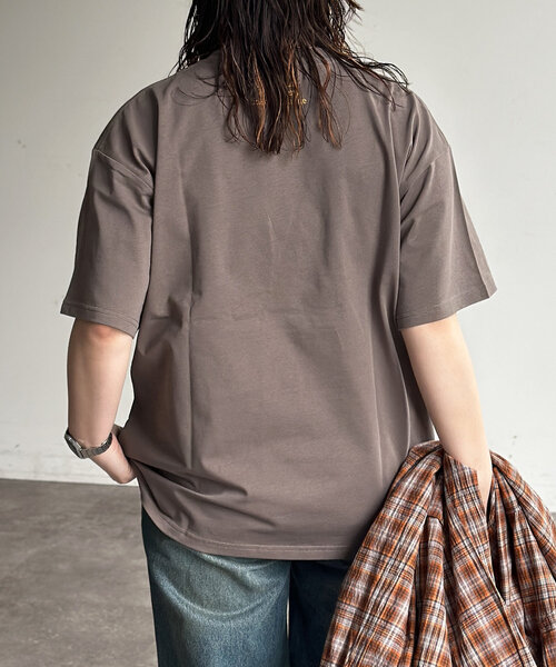 【AELFRIC EDEN】フラワー刺繍フロント☆Tシャツ AELFRIC EDEN】フラワー刺繍フロント☆Tシャツ (Aelfric Eden/T