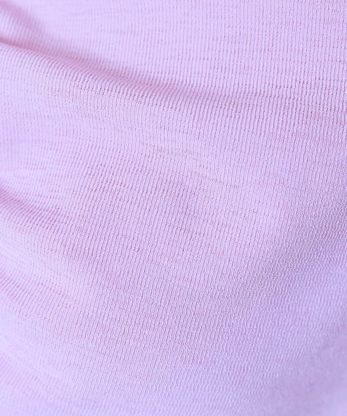 marun（マルン）の「＜大きいサイズ＞ハートネックデザイントップス marun（Tシャツ/カットソー・レディース・ピンク/ダークネイビー・3L/4L/5L/L/LL）」の18枚目の写真