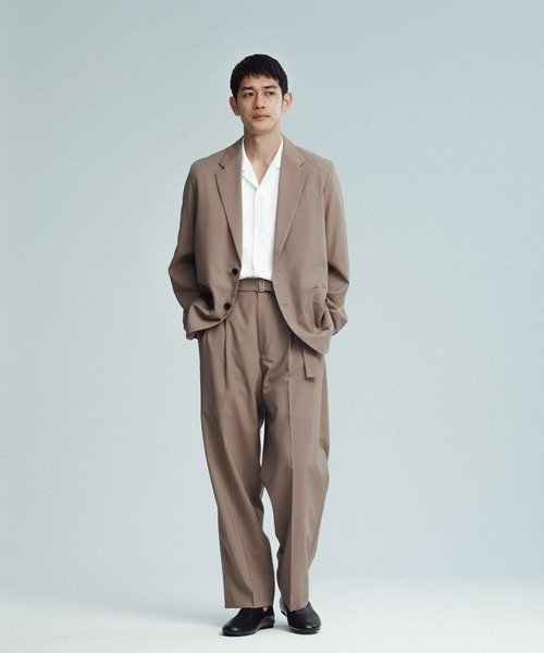 ADAM ET ROPE’ セットアップ３点セット ADAM ET ROPE'｜【RIRANCHA】サマーセットアップ / ノーカラー