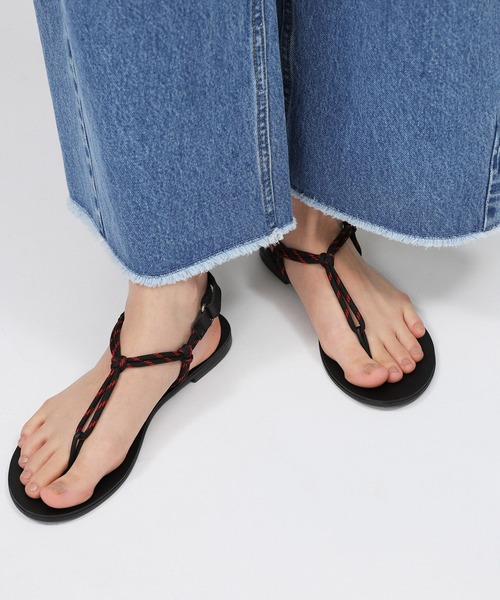 【新品】NICOLAS LAINAS ストラップサンダル　38（24.0㎝） セール】【NICOLAS LAINAS】ストラップサンダル（サンダル