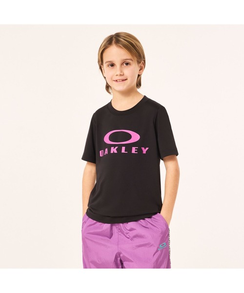 OAKLEY(オークリー)の「オークリー EN QDEVO SS TEE O BARK YTR 7.0/ Tシャツ/YOUTH キッズ・ユース/OAKLEY(Tシャツ/カットソー・キッズ・ホワイト/ブラック・L/M/S/XS)」の2枚目の写真
