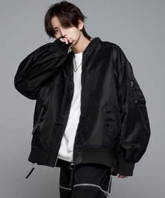 vintage make PU / camouflage reversible MA-1（MA-1）｜ADRER