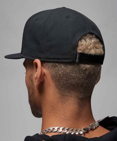JORDAN BRAND(ジョーダンブランド)の「ジョーダン ジャンプマン プロ アジャスタブル キャップ / Jordan Jumpman Pro Adjustable Cap FV5296-011 Black(キャップ・メンズ・ブラック・M/L/S/M/L/XL)」の6枚目の写真