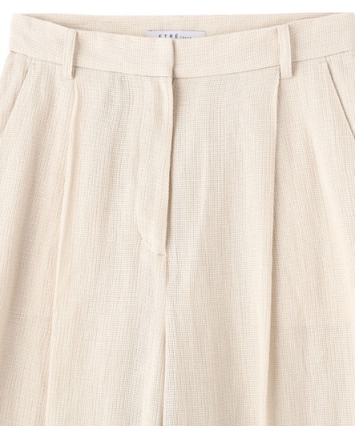 ETRE TOKYO（エトレトウキョウ）の「レノクロスセミワイドパンツ（その他パンツ・レディース・ネイビー/オフホワイト/セージグリーン・S/M）」の21枚目の写真