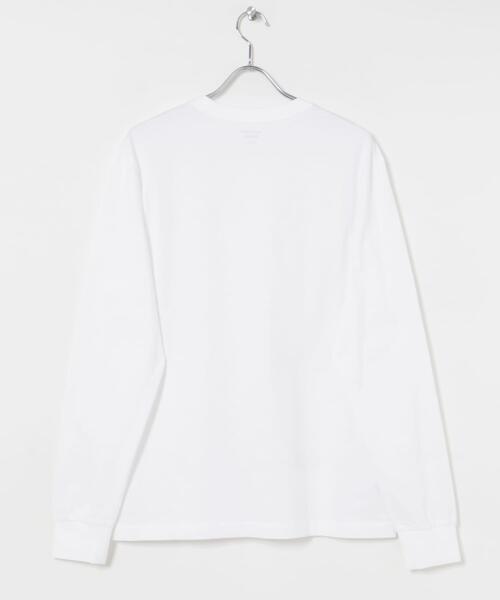 SALOMON（サロモン）の「SALOMON　LOGO LONG-SLEEVE T-SHIRTS M（Tシャツ/カットソー・メンズ・ホワイト・X-LARGE/MEDIUM/LARGE/SMALL）」の8枚目の写真