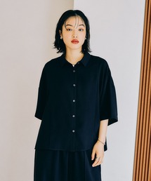 LEPSIM | マルチメリット5分袖シャツ 324651(シャツ/ブラウス)