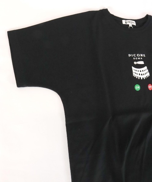 STUDIO PICONE(スタジオピッコーネ)の「コットン100%冷感プルオーバー(Tシャツ/カットソー・レディース・ホワイト/ブラック・LL/M/L)」の5枚目の写真