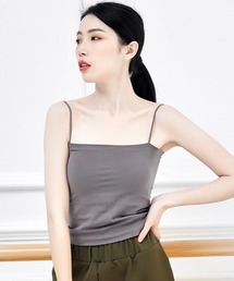 ストレート ライン カップ付き ベーシック キャミソール
