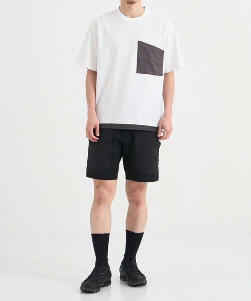 WHITE MOUNTAINEERING(ホワイトマウンテニアリング)の「【White Mountaineering / ホワイトマウンテニアリング】別注 DRAW CORD S/S POCKET TEE(Tシャツ/カットソー・メンズ・ホワイト/ブラック/ダークネイビー・1/2/3)」の9枚目の写真