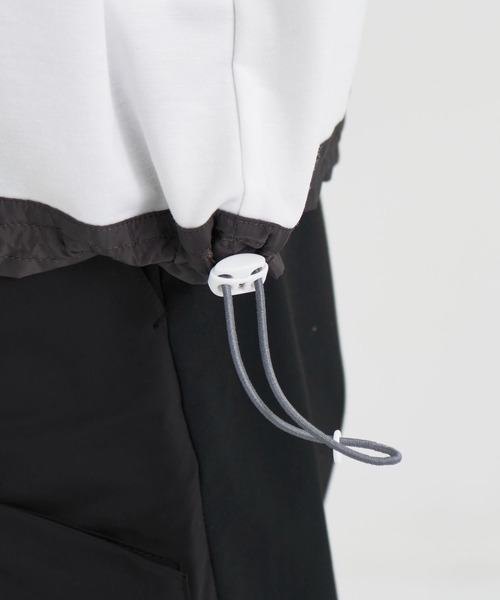 WHITE MOUNTAINEERING(ホワイトマウンテニアリング)の「【White Mountaineering / ホワイトマウンテニアリング】別注 DRAW CORD S/S POCKET TEE(Tシャツ/カットソー・メンズ・ホワイト/ブラック/ダークネイビー・1/2/3)」の22枚目の写真