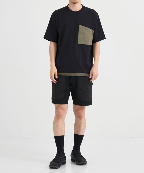 WHITE MOUNTAINEERING(ホワイトマウンテニアリング)の「【White Mountaineering / ホワイトマウンテニアリング】別注 DRAW CORD S/S POCKET TEE(Tシャツ/カットソー・メンズ・ホワイト/ブラック/ダークネイビー・1/2/3)」の21枚目の写真