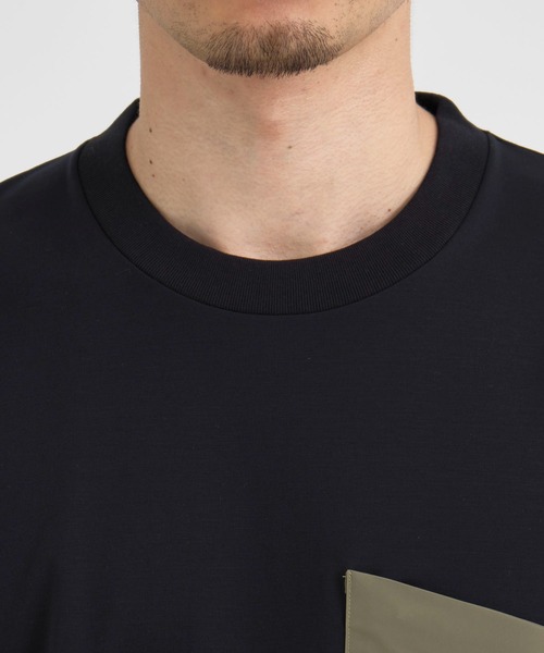 WHITE MOUNTAINEERING(ホワイトマウンテニアリング)の「【White Mountaineering / ホワイトマウンテニアリング】別注 DRAW CORD S/S POCKET TEE(Tシャツ/カットソー・メンズ・ホワイト/ブラック/ダークネイビー・1/2/3)」の16枚目の写真