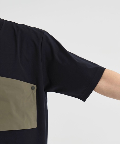 WHITE MOUNTAINEERING(ホワイトマウンテニアリング)の「【White Mountaineering / ホワイトマウンテニアリング】別注 DRAW CORD S/S POCKET TEE(Tシャツ/カットソー・メンズ・ホワイト/ブラック/ダークネイビー・1/2/3)」の13枚目の写真