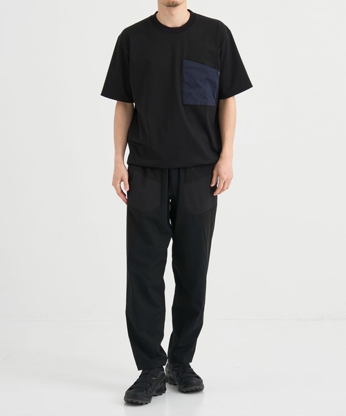 WHITE MOUNTAINEERING(ホワイトマウンテニアリング)の「【White Mountaineering / ホワイトマウンテニアリング】別注 DRAW CORD S/S POCKET TEE(Tシャツ/カットソー・メンズ・ホワイト/ブラック/ダークネイビー・1/2/3)」の10枚目の写真