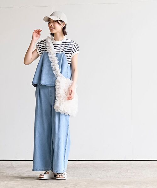 rps（アールピーエス）の「チュールフリルショルダーＢＡＧ（ショルダーバッグ・レディース・ブラック/グレー/アイボリー・フリー）」の22枚目の写真