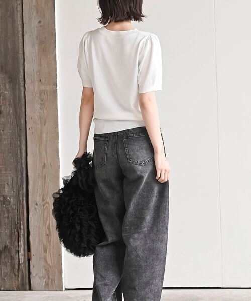 rps（アールピーエス）の「チュールフリルショルダーＢＡＧ（ショルダーバッグ・レディース・ブラック/グレー/アイボリー・フリー）」の17枚目の写真