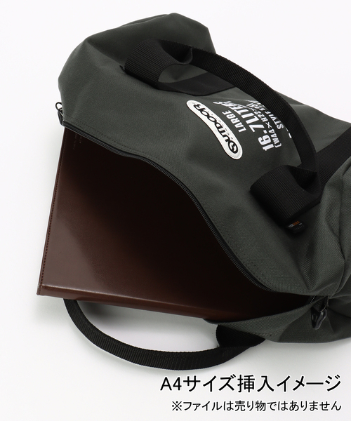 OUTDOOR PRODUCTS（アウトドアプロダクツ）の「231 ROLLBOSTON LARGE PRINT（クラッチバッグ・レディース・チャコールグレー・FREE）」の8枚目の写真