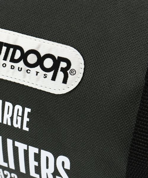 OUTDOOR PRODUCTS（アウトドアプロダクツ）の「231 ROLLBOSTON LARGE PRINT（クラッチバッグ・レディース・チャコールグレー・FREE）」の3枚目の写真