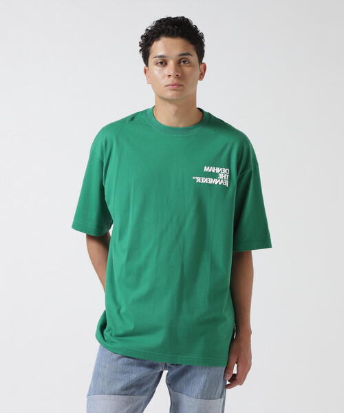 DENHAM（デンハム）の「DENHAM/デンハム/DA VINCI TEE（Tシャツ/カットソー・メンズ・モスグリーン/ホワイト/オレンジ・M/XL/L）」の9枚目の写真