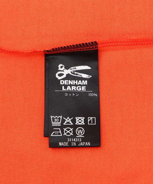 DENHAM（デンハム）の「DENHAM/デンハム/DA VINCI TEE（Tシャツ/カットソー・メンズ・モスグリーン/ホワイト/オレンジ・M/XL/L）」の22枚目の写真