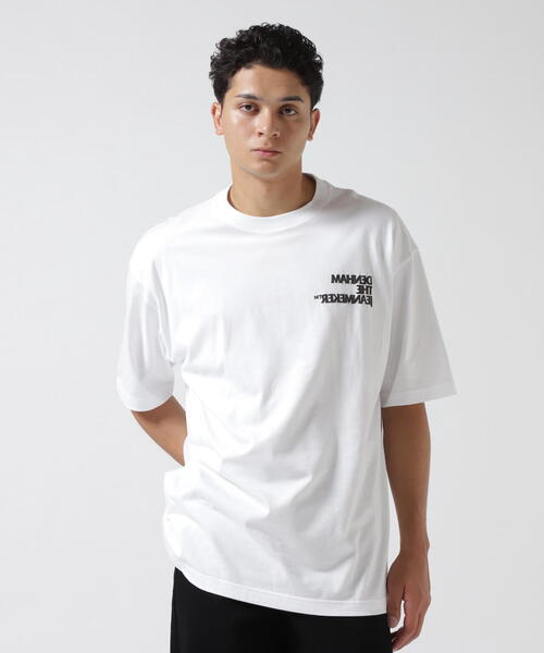 DENHAM（デンハム）の「DENHAM/デンハム/DA VINCI TEE（Tシャツ/カットソー・メンズ・モスグリーン/ホワイト/オレンジ・M/XL/L）」の2枚目の写真