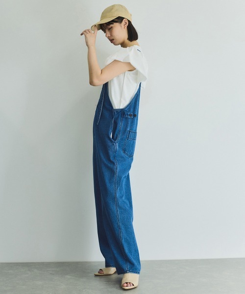 VICKY（ビッキー）の「【消臭機能】切り替えカットトップス≪洗濯機で洗える≫（Tシャツ/カットソー・レディース・ブラック/オフホワイト・M）」の5枚目の写真