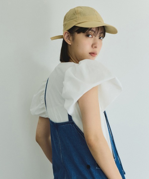 VICKY（ビッキー）の「【消臭機能】切り替えカットトップス≪洗濯機で洗える≫（Tシャツ/カットソー・レディース・ブラック/オフホワイト・M）」の8枚目の写真