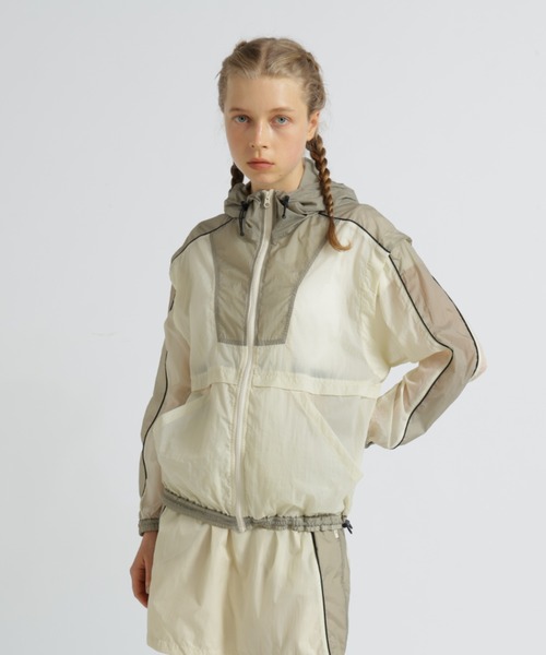 *AVIREX* シアーカラースキーム フーディージャケット SHEER COLOR SCHEME HOODIE JACKET/シアーカラースキーム
