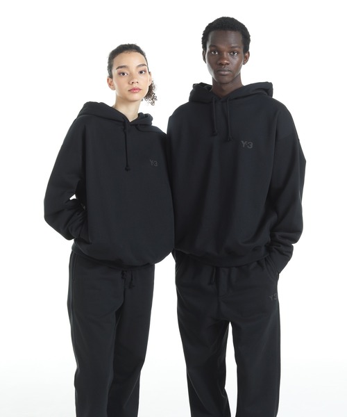 美品 Y-3 ワイスリー フーディ パーカー Mサイズ ブラック 人気カラー Y-3 ワイスリー パーカー M MERCH HODDIE KB2604 メンズ