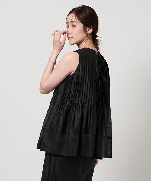 UNITED ARROWS（ユナイテッドアローズ）の「AKIHA ラミー ノースリーブ 