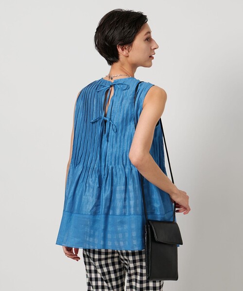 UNITED ARROWS（ユナイテッドアローズ）の「AKIHA ラミー ノースリーブ