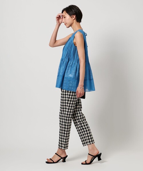 UNITED ARROWS（ユナイテッドアローズ）の「AKIHA ラミー ノースリーブ