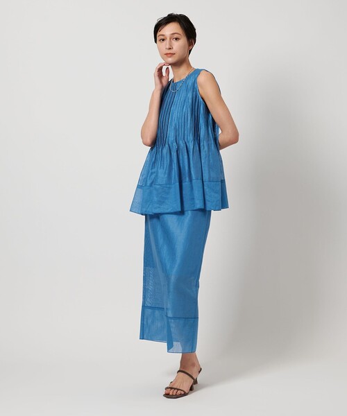 UNITED ARROWS（ユナイテッドアローズ）の「AKIHA ラミー ノースリーブ