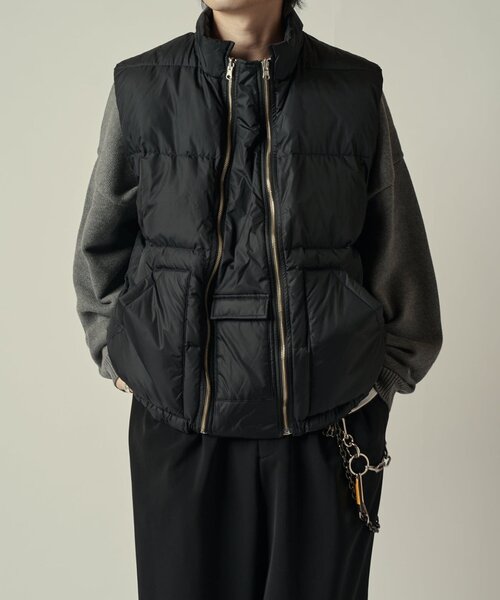 Lui's（ルイス）の「リバーシブルダウンベスト CHEMISE Lui's（ダウンベスト・メンズ・ブラック/パープル・FREE）」の19枚目の写真