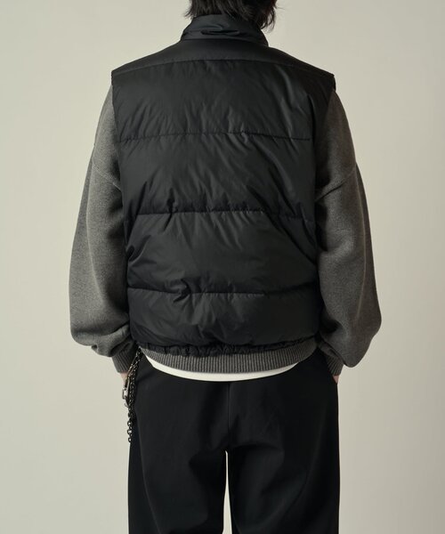 Lui's（ルイス）の「リバーシブルダウンベスト CHEMISE Lui's（ダウンベスト・メンズ・ブラック/パープル・FREE）」の22枚目の写真