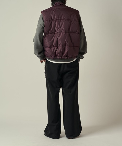 Lui's（ルイス）の「リバーシブルダウンベスト CHEMISE Lui's（ダウンベスト・メンズ・ブラック/パープル・FREE）」の18枚目の写真