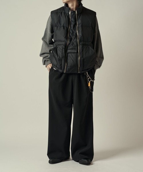 Lui's（ルイス）の「リバーシブルダウンベスト CHEMISE Lui's（ダウンベスト・メンズ・ブラック/パープル・FREE）」の8枚目の写真