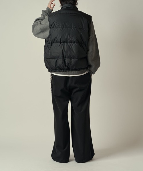 Lui's（ルイス）の「リバーシブルダウンベスト CHEMISE Lui's（ダウンベスト・メンズ・ブラック/パープル・FREE）」の10枚目の写真