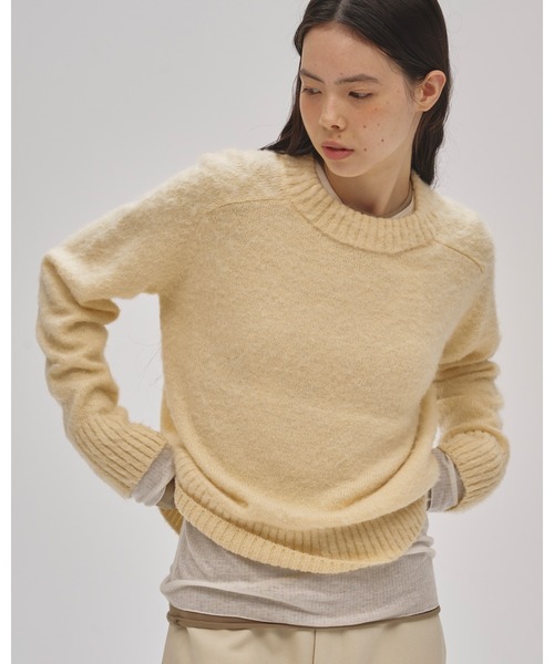 ニット+セーター TODAYFUL - TODAYFUL Brashed Crewneck Knit TODAYFUL（トゥデイフル）の「TODAYFUL Brashed Crewneck Knit
