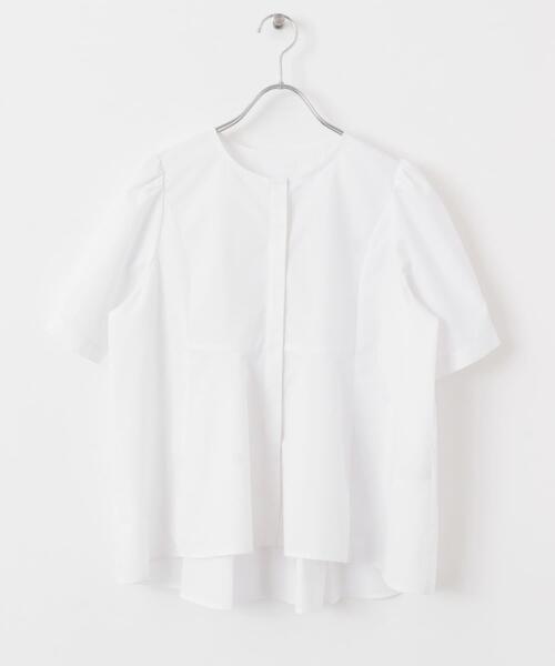 SENSE OF PLACE by URBAN RESEARCH（センスオブプレイスバイアーバンリサーチ）の「バックタックプリーツブラウス（シャツ/ブラウス・レディース・オフホワイト/ブルー/ブラック・ONE）」の20枚目の写真