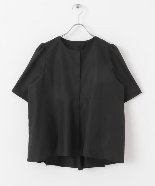 SENSE OF PLACE by URBAN RESEARCH（センスオブプレイスバイアーバンリサーチ）の「バックタックプリーツブラウス（シャツ/ブラウス・レディース・オフホワイト/ブルー/ブラック・ONE）」の13枚目の写真