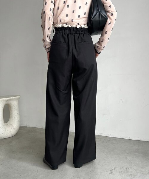 セール】フリルウエストパンツ（その他パンツ）｜CAPRICIEUX LE'MAGE