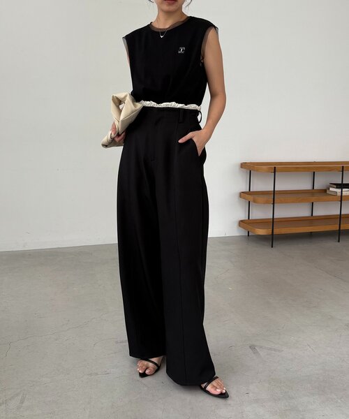 セール】フリルウエストパンツ（その他パンツ）｜CAPRICIEUX LE'MAGE