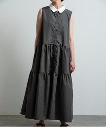 lawgy | collar tiered op / カラーティアードワンピ(ワンピース)