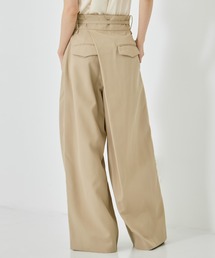 STUDIOUS（ステュディオス）の「【STUDIOUS/ステュディオス】Back Asymmetry Chino Pants/バックアシンメトリーチノパンツ/小尻効果/ウォッシャブル/オフィスカジュアル/前ももカバー/ベルト取り外し可（チノパンツ）」