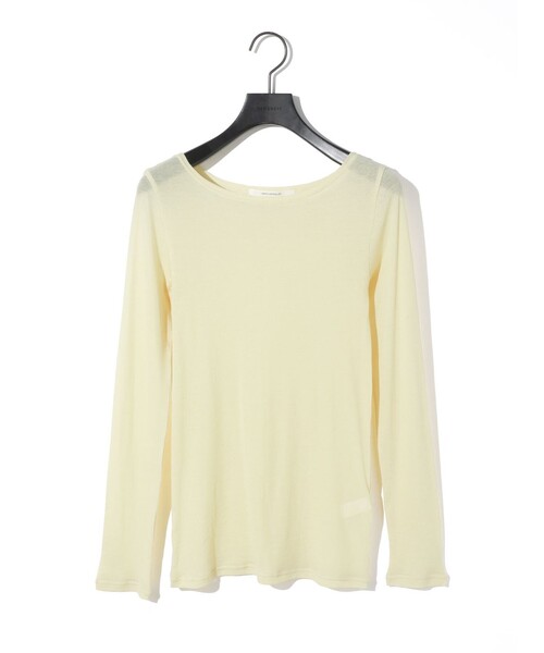 MIDIUMISOLID（ミディウミソリッド）の「MIDIUMISOLID for Ladies キャミソールトップスアンサンブル（Tシャツ/カットソー・レディース・オフホワイト/イエロー/ブラック・FREE）」の21枚目の写真