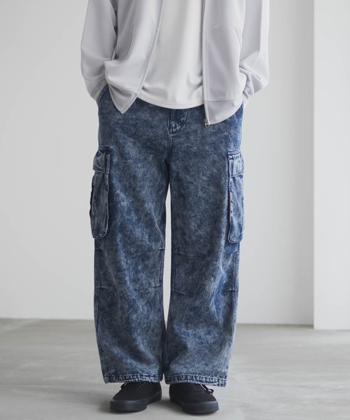 NAVY(ネイビー)の「NAVY カーゴパンツ(カーゴパンツ・メンズ・ブルー系その他/ブラック系その他/オリーブ/ブラック・S/XL/L/M)」の4枚目の写真