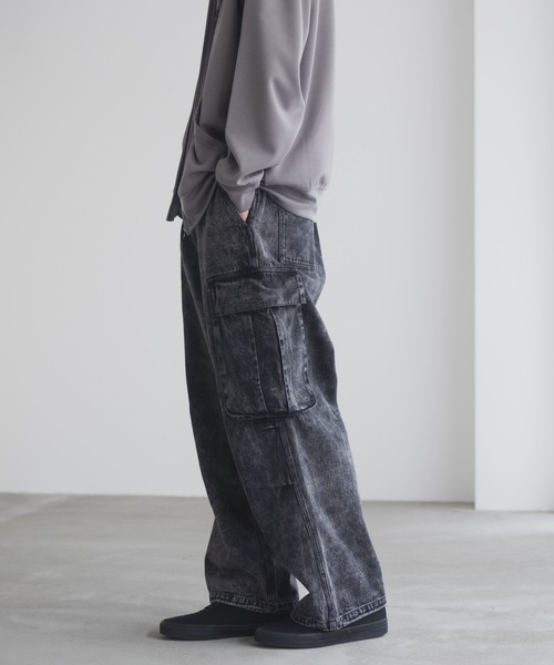 NAVY(ネイビー)の「NAVY カーゴパンツ(カーゴパンツ・メンズ・ブルー系その他/ブラック系その他/オリーブ/ブラック・S/XL/L/M)」の6枚目の写真