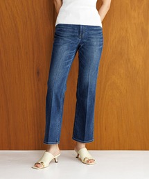 ◆Healthy DENIM クロップド半袖デニムブラ セール】◇【Healthy DENIMコラボ】クロップド半袖デニムシャツ