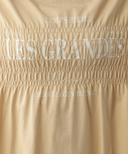 FOUND GOOD(ファウンドグッド)の「シャーリングプリント/5S(Tシャツ/カットソー・レディース・グレー系8/ホワイト系5/イエロー系2/ブラック・L/M/S)」の18枚目の写真